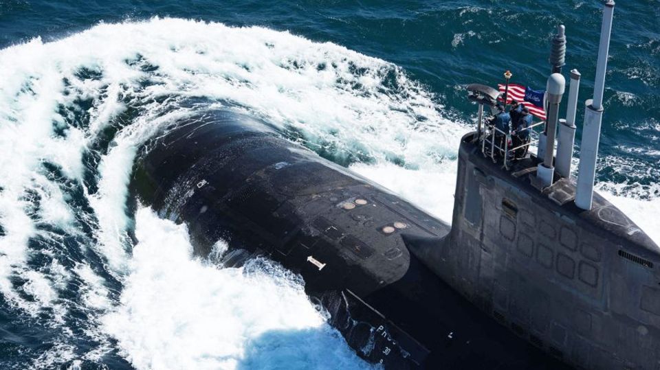 Bange Frage für die Navy: Können Boote wie sterben "USS John Warner" in Zukunft aus dem All aufgespürt werden?