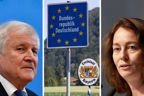 Grenzkontrollen: Bundesinnenminister Horst Seehofer (CSU) und Bundesjustizministerin Katarina Barley (SPD)