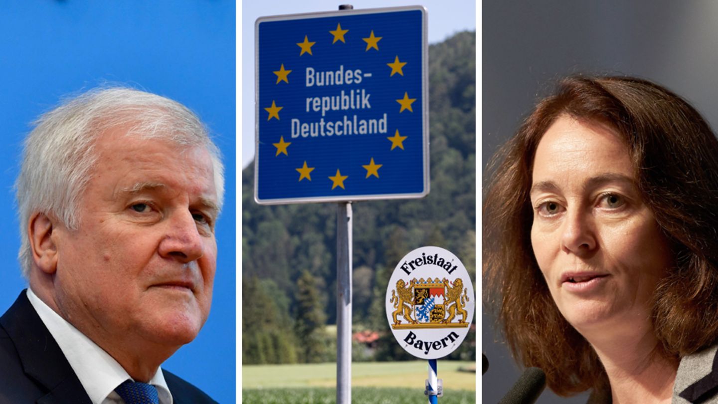 Grenzkontrollen: Bundesinnenminister Horst Seehofer (CSU) und Bundesjustizministerin Katarina Barley (SPD)