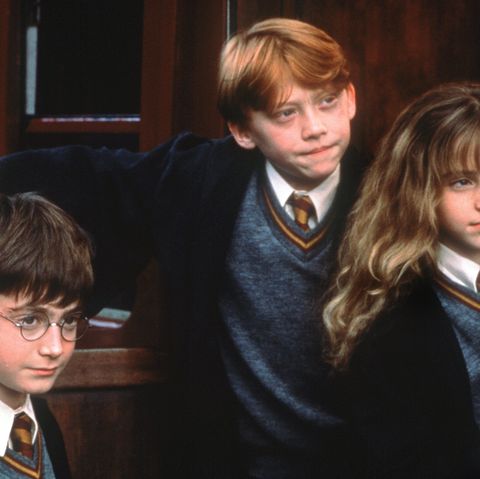 Harry, Hermine und Ron