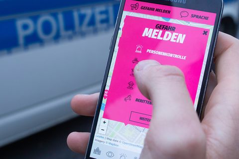 "Cop Map" vom Peng!-Kollektiv und Polizeiklasse