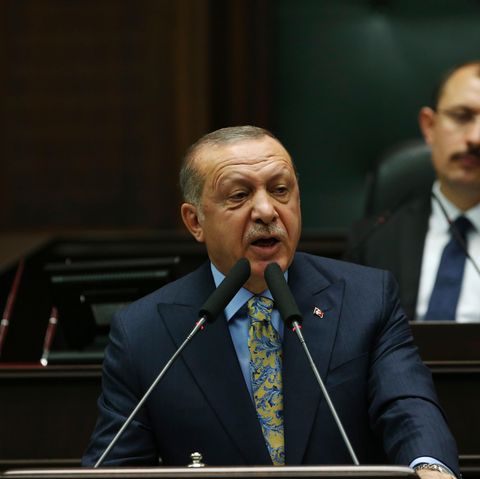 Türkei - Staatschef Recep Tayyip Erdogan gibt Erklärung zu Jamal Khashoggi ab
