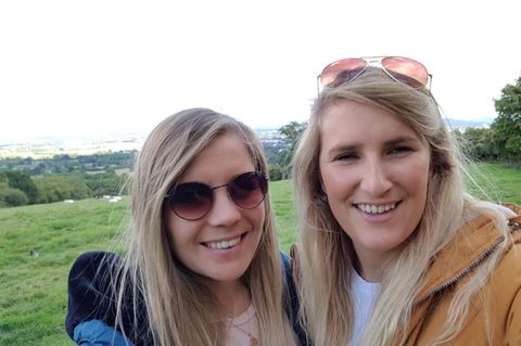 Frances Geall und ihre Verlobte Stacey