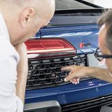 Der technische Projektleiter Alessandro Vergine erklärt die mühsame Integration des OPF-Filters