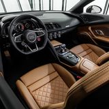 Auf Wunsch ist auch gestepptes Leder zu haben