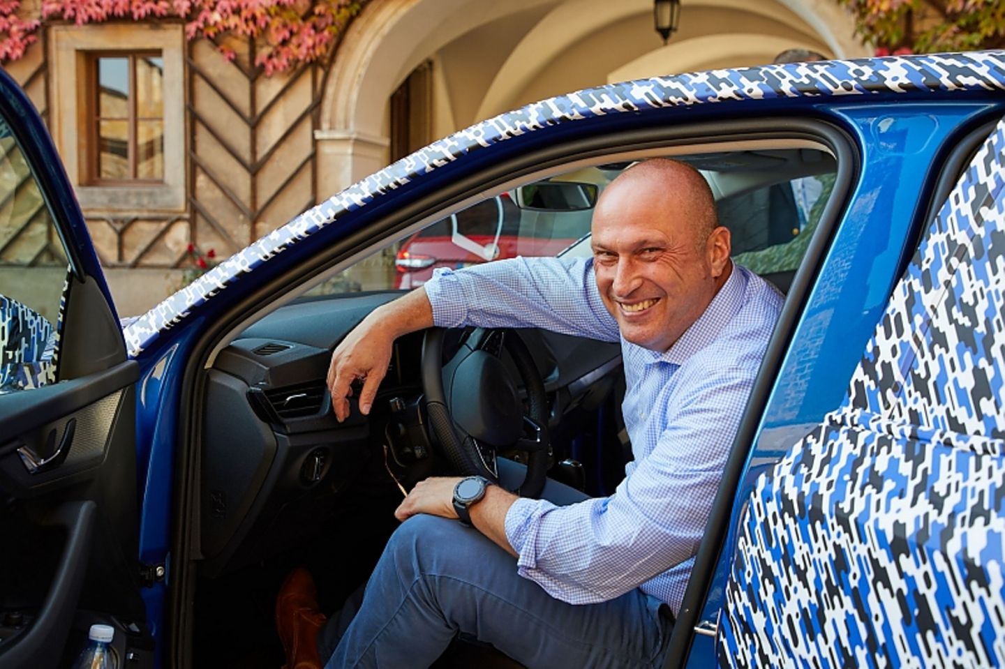 Das Cockpit ist geräumig