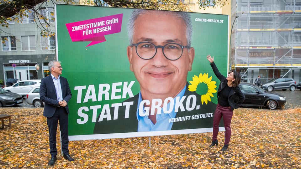 Landtagswahl in Hessen: Die Grünen als Bollwerk gegen die AfD - und die GroKo