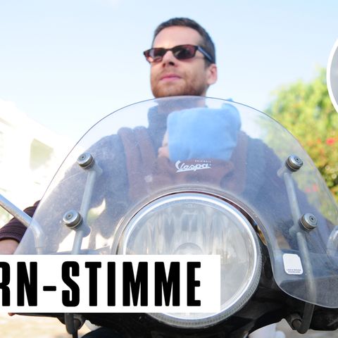 Findet, Mädchen können auch blau tragen: stern-Stimme Simon Kremer mit seiner Tochter