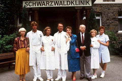 Das Team der "Schwarzwaldklinik"