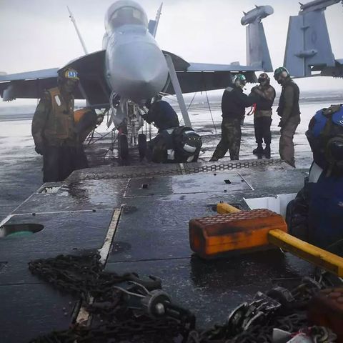 Die USS Harry S. Truman übt im Nordmeer