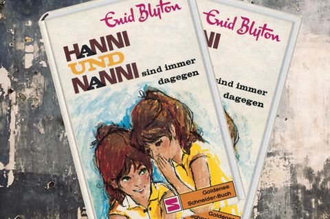 Ein Buch aus der "Hanni und Nanni"-Reihe von Enid Blyton