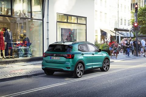 VW T Cross 2019 - optisch gewohnt unspektakulär