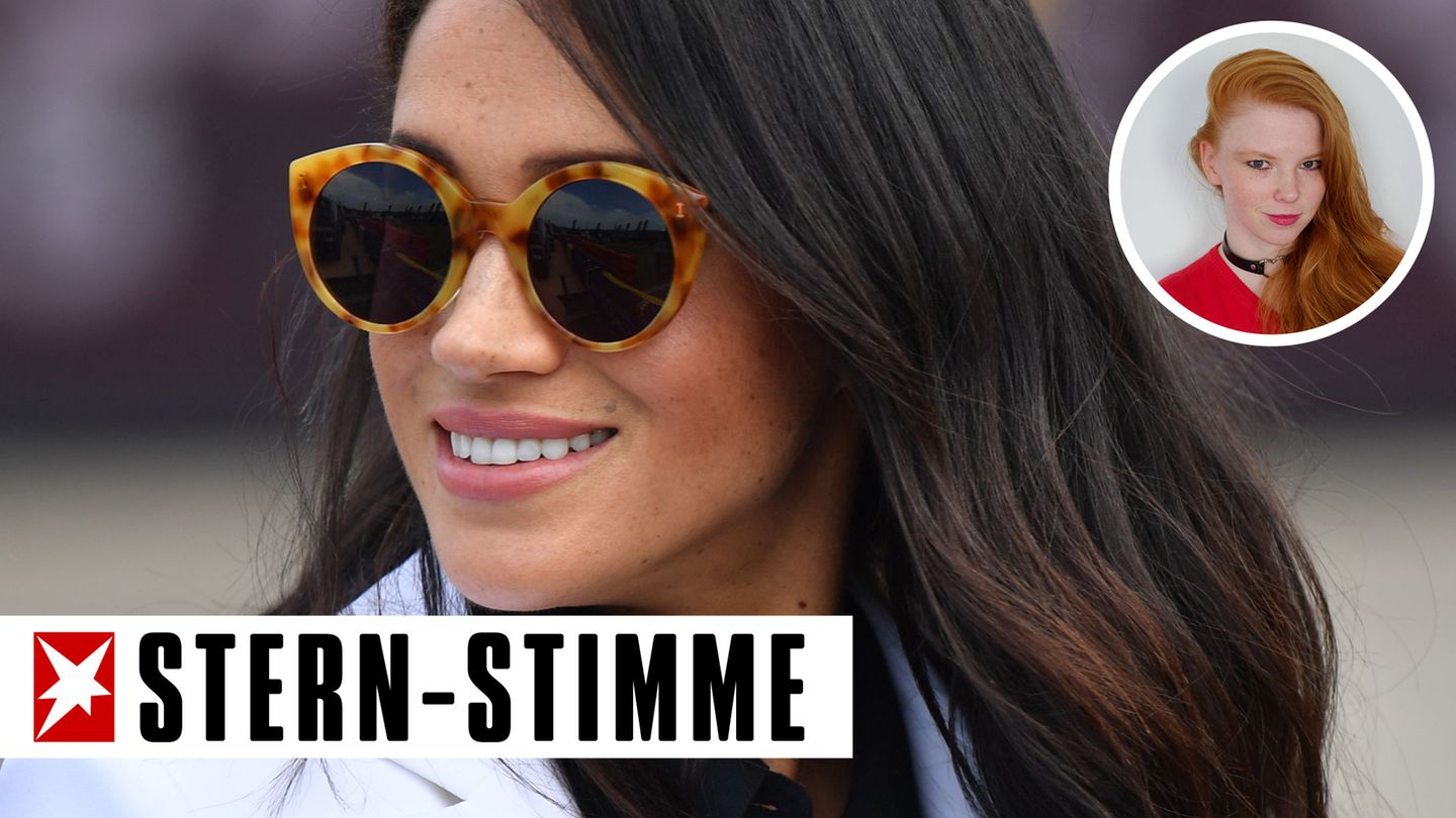 Immer etwas schneller: Meghan Markle.