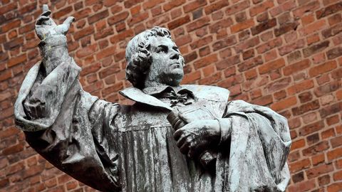 Reformationstag: Martin Luther-Statue