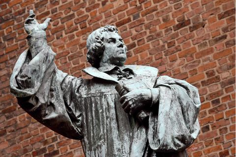 Reformationstag: Martin Luther-Statue