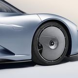 McLaren Speedtail - die vorderen Radhäuser sind abgedeckt, um Verwirbelungen zu minimieren