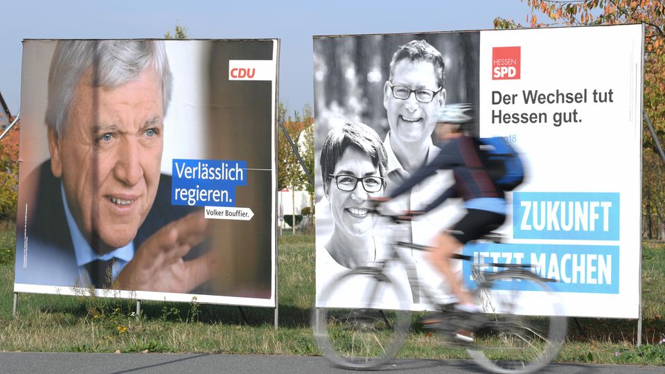 Hessen Wahlplakate