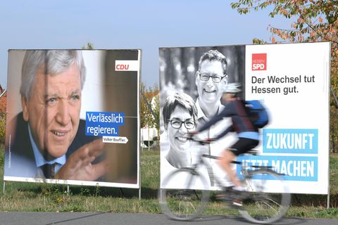 Hessen Wahlplakate