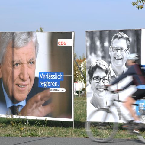 Hessen Wahlplakate