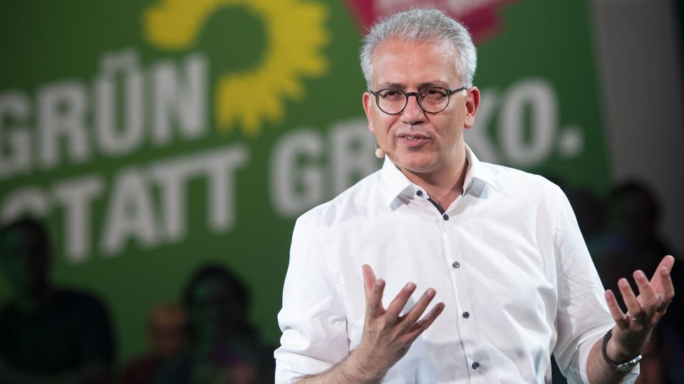 Tarek Al-Wazir, hessischer Wirtschafts- und Verkehrsminister und Co-Spitzenkandidat von Bündnis90/Die Grünen