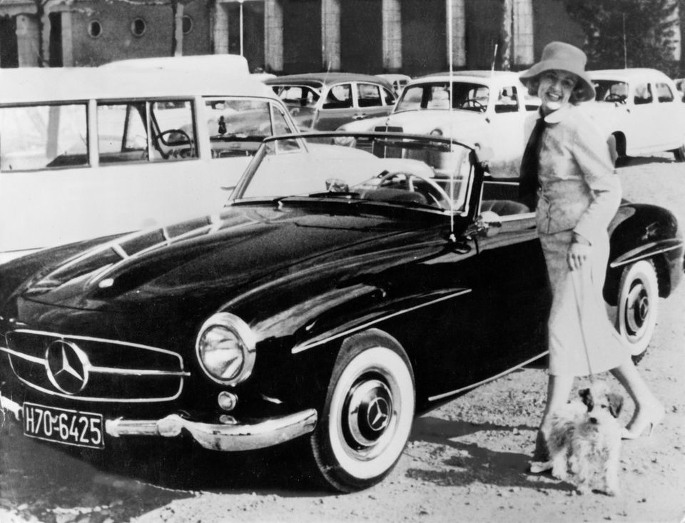 Der ganze Stolz des Wirtschaftswunders: Ein Mercedes 190.