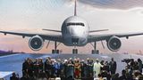 Recep Tayyip Erdogan (Mitte) hat am 29. Oktober den neuen Internationalen Flughafen Istanbul eingeweiht. Er will ihn zum größten Flughafen der Welt machen.