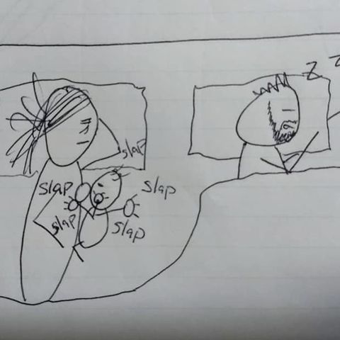 Comic von Eltern