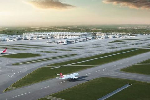 Gigantisches Bauvorhaben: Animation zeigt: So soll Istanbuls neuer Flughafen aussehen