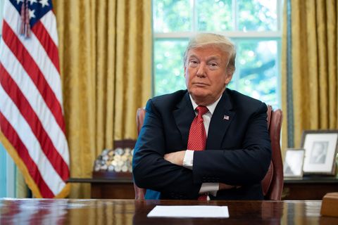 US-Präsident Donald Trump im Oval Office