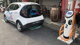 Blue SG Elektroauto Carsharing