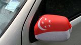 Auf den Straßen von Singapur