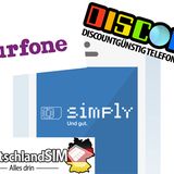 Drillisch  Der Händler bietet mit Marken wie Simply, Smartmobil, Yourfone und anderen Tarife im O2-Netz. Die Datenraten sind ordentlich, der Empfang wie von O2 erwartet. Gesamtergebnis: "befriedigend".