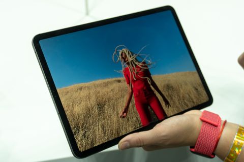 Das neue iPad Pro besteht beinahe komplett aus Bildschirm.