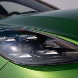 Die LED-Scheinwerfer haben den typischen Porsche-Stil