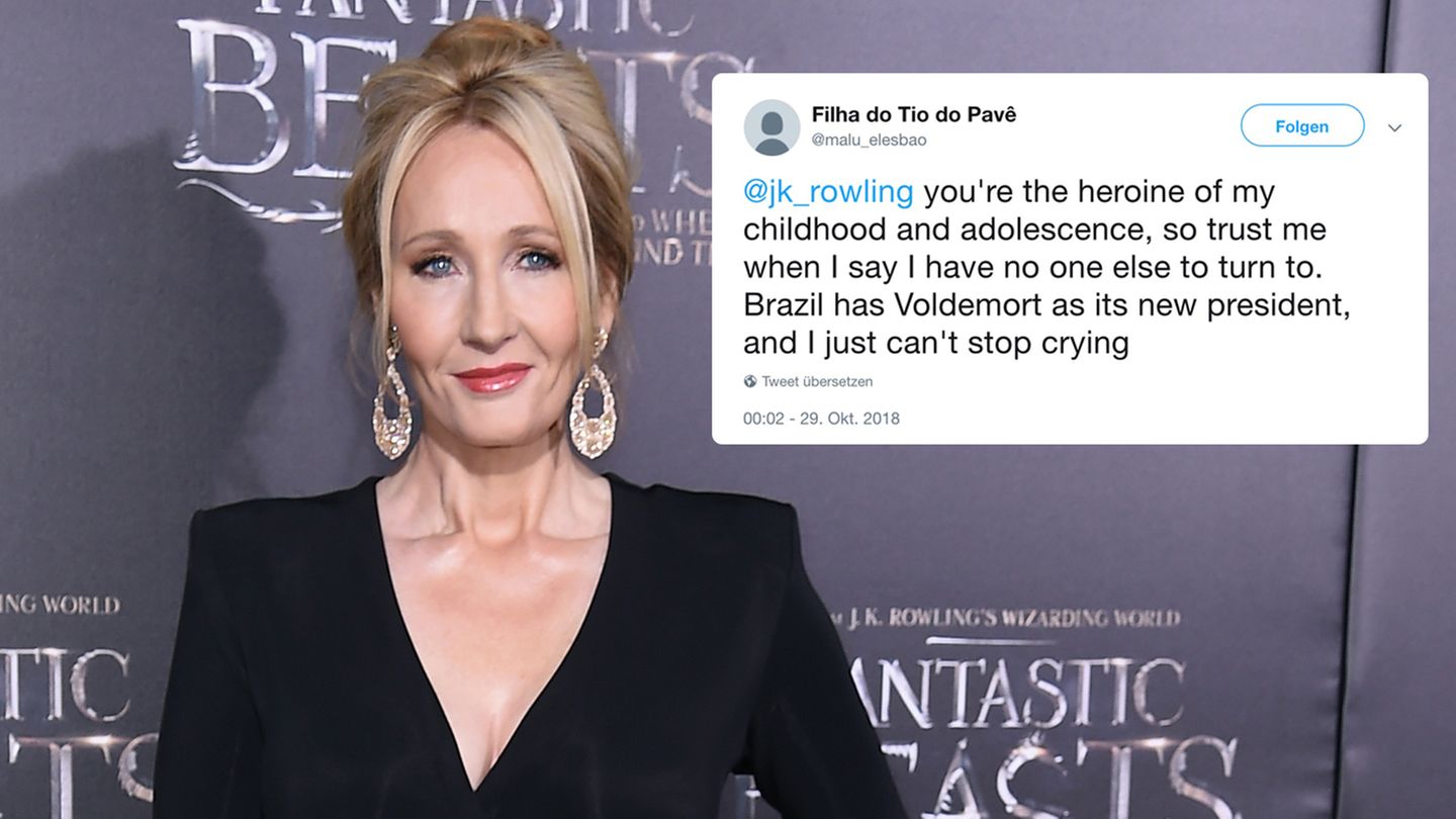 Hilferufe an "Harry Potter"-Autorin J.K. Rowling nach Brasilien-Wahl