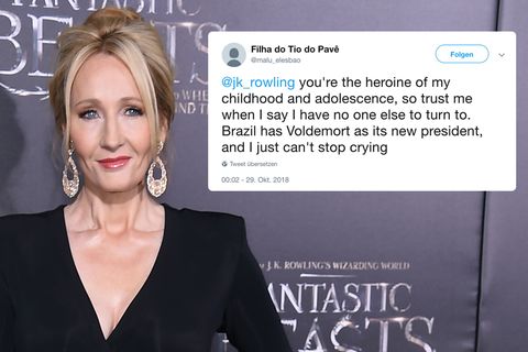 Hilferufe an "Harry Potter"-Autorin J.K. Rowling nach Brasilien-Wahl