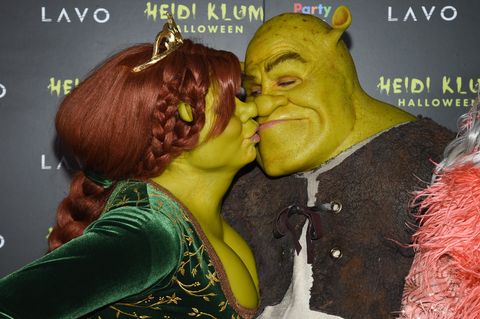 Halloween 2018: Heidi Klum und Tom Kaulitz feiern als Fiona und Shrek