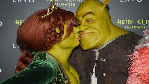 Halloween 2018: Heidi Klum und Tom Kaulitz feiern als Fiona und Shrek