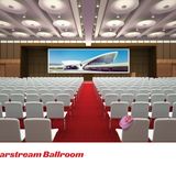 So soll der Starstream Ballroom aussehen: Ein Teil des Gebäudes von Saarinen steht für Kongresse zur Verfügung.