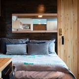 Typisch für eine Ferienhaus ist der Mangel an freier Fläche.