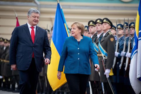 Angela Merkel Staatsbesuch Ukraine