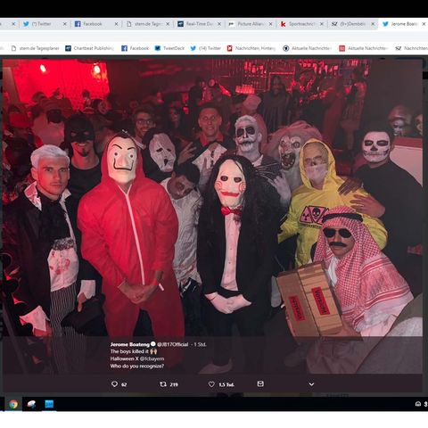 Bayern feiern Helloween