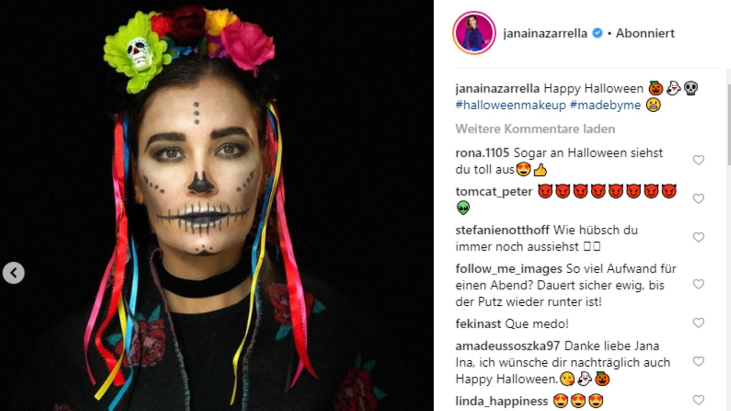 Halloween Jana Ina Zarrella