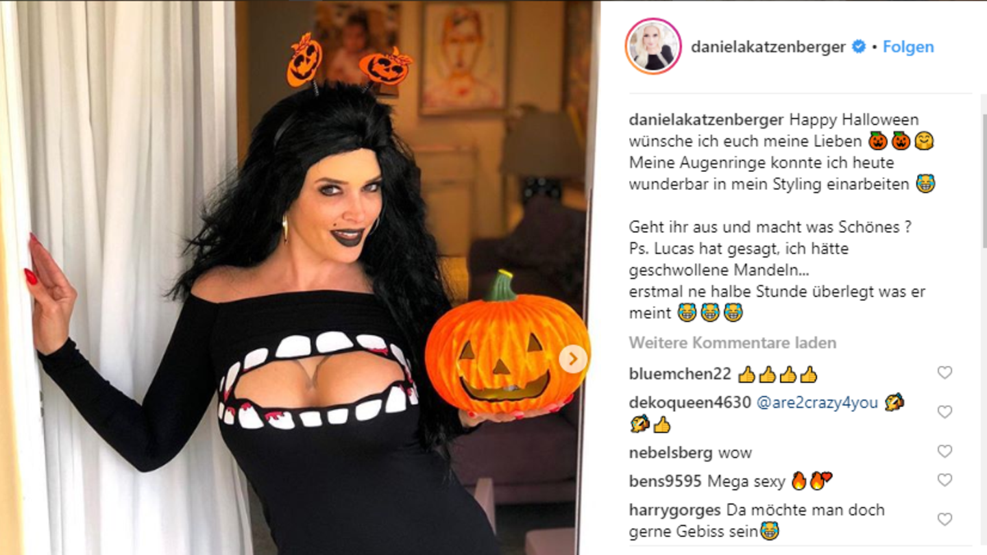 Halloween Daniela Katzenberger