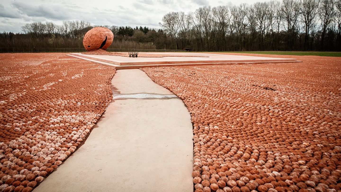 Belgien: Die Installation ist bis zum 11. November, dem Tag des Waffenstillstands vor 100 Jahren, zu sehen
