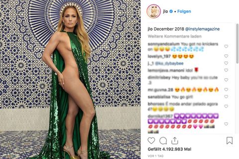 Freizügige Fotostrecke: Fast 50 und immer noch topfit: Jennifer Lopez zeigt sich halbnackt in US-Magazin