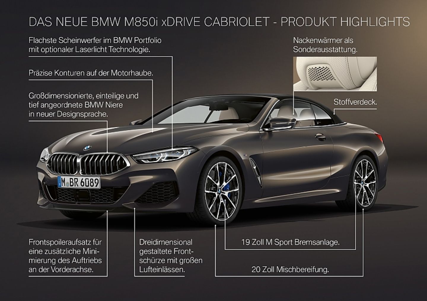 BMW M850i Cabrio 2019