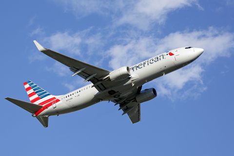 Eine Boeing 737 von American Airlines