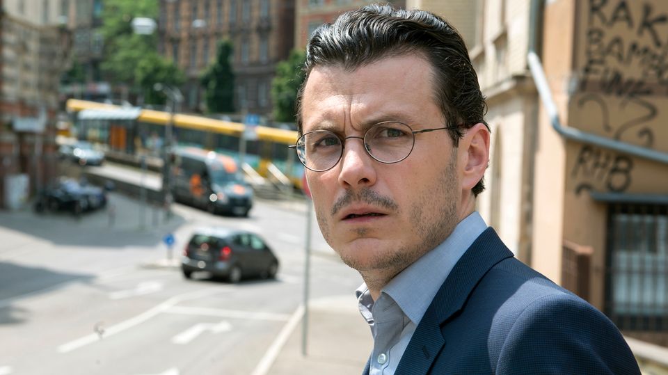"Tatort"-Wiederholung aus Stuttgart: Der österreichische Schauspieler Manuel Rubey spielt den Tatverdächtigen Jakob Gregorowicz Der österreichische Schauspieler Manuel Rubey spielt den Tatverdächtigen Jakob Gregorowicz
