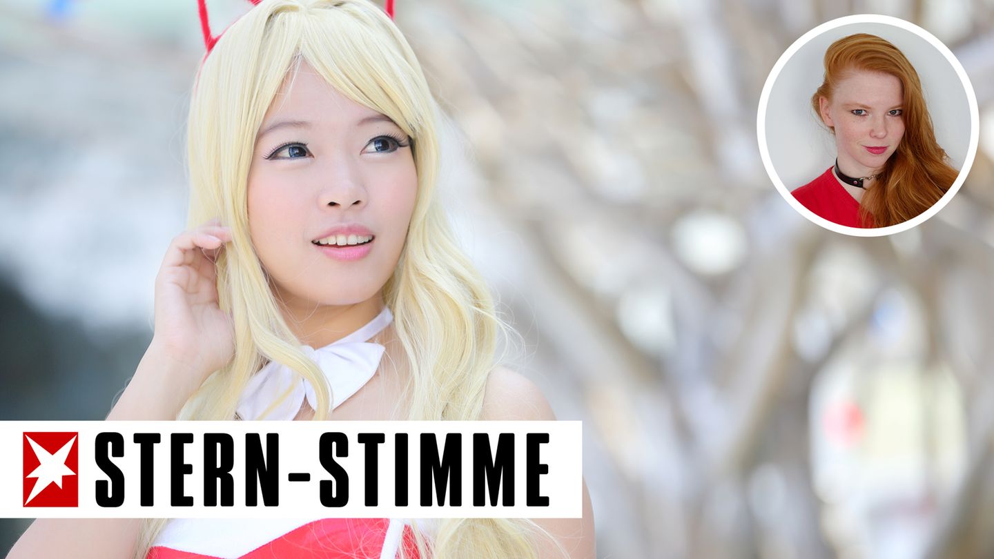 Bei Kostümen kennen Japaner keine Hemmungen - aber besonders locker geht es nicht zu.